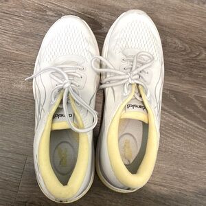 Dansko pace Yellow and White sneakers